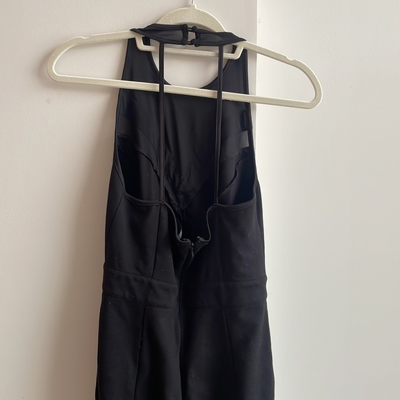 Dynamite black mesh halter dress - Picture 3 of 4